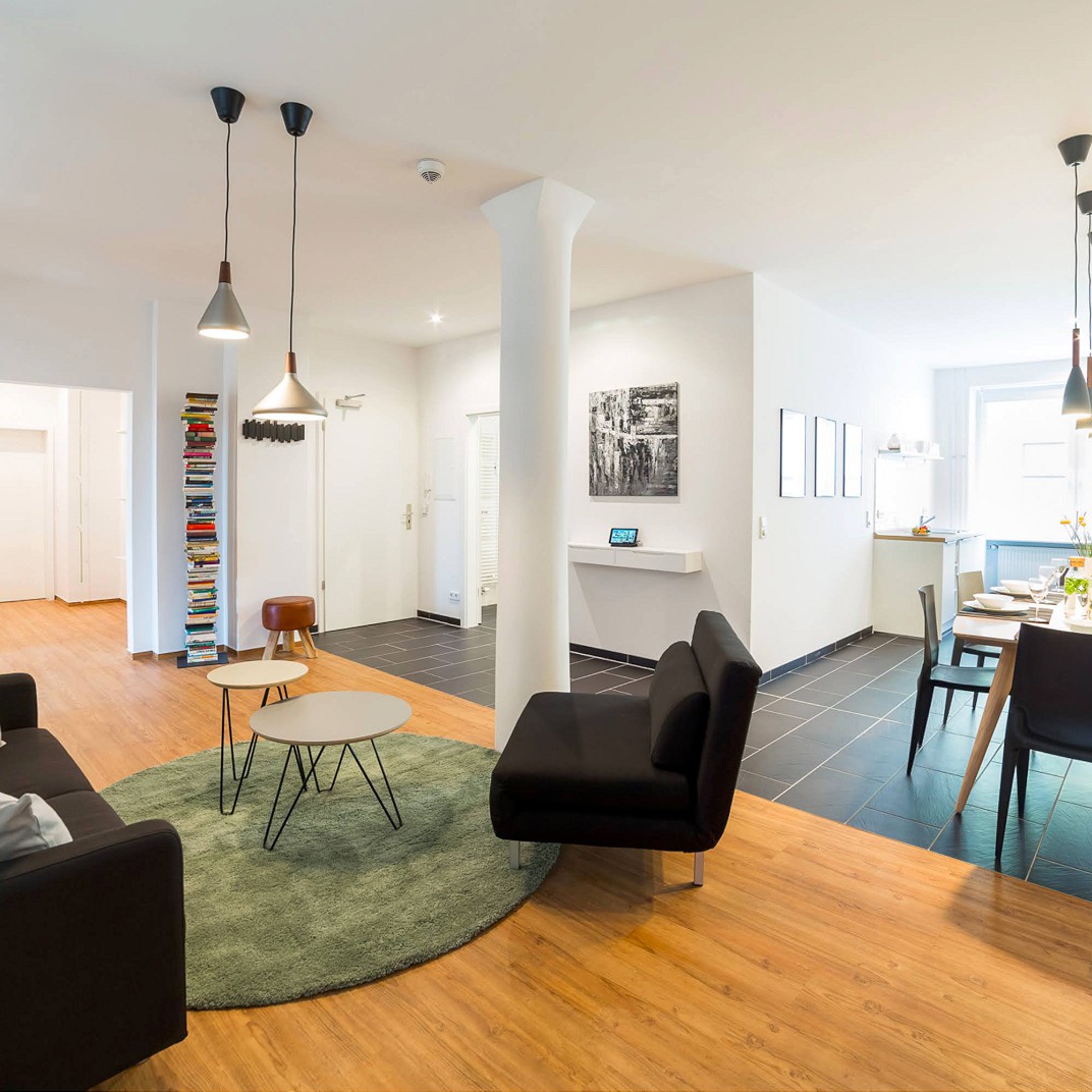 Verbindungsapartment mit fünf Schlafzimmern